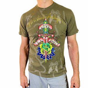Christian Audigier Los Angeles Men's Lg T-shirt